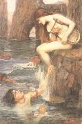 John William Waterhouse The Siren (mk41) oil painting picture wholesale